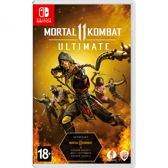 Игра Mortal Kombat 11 Ultimate (код загрузки) [Nintendo Switch, русские субтитры] в Мытище