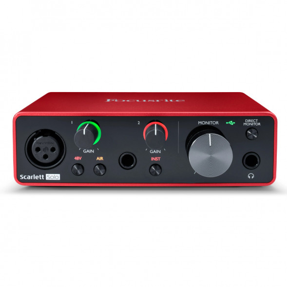 Внешняя звуковая карта FOCUSRITE Scarlett Solo 3rd Gen в Мытище