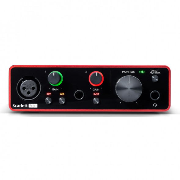 Внешняя звуковая карта FOCUSRITE Scarlett Solo 3rd Gen в Мытище