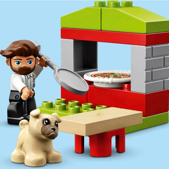 Конструктор LEGO DUPLO 10927 Town Киоск-пиццерия в Мытище