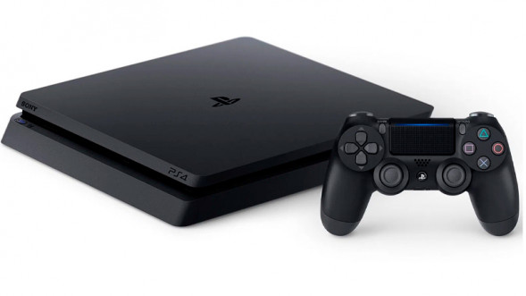 Игровая приставка Sony PlayStation 4 Slim 500 ГБ HDD, черный в Мытище