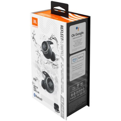 Беспроводные наушники JBL Reflect Flow Pro, черный в Мытище