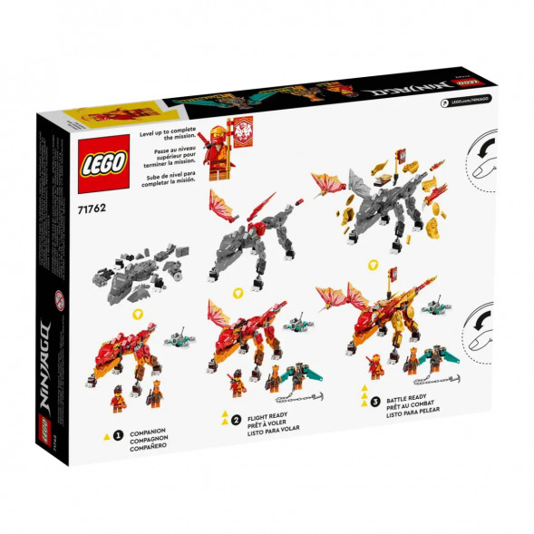 Конструктор LEGO Ninjago 71762 Огненный дракон ЭВО Кая в Мытище