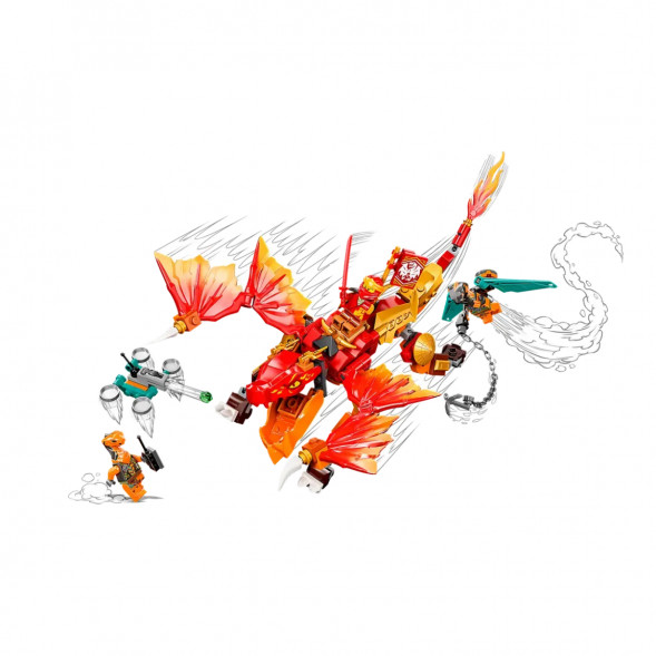 Конструктор LEGO Ninjago 71762 Огненный дракон ЭВО Кая в Мытище