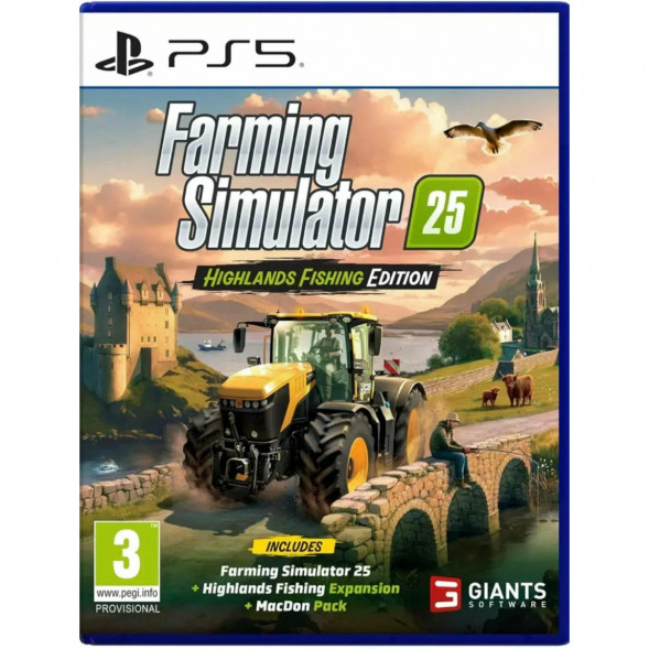 Игра Farming Simulator 25. Highlands Fishing Edition [PS5, русские субтитры] в Мытище