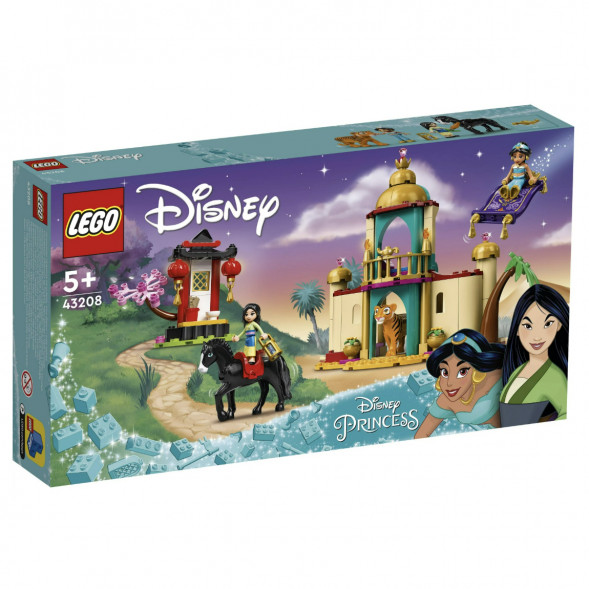 Конструктор LEGO Disney Princess 43208 Приключения Жасмин и Мулан в Мытище