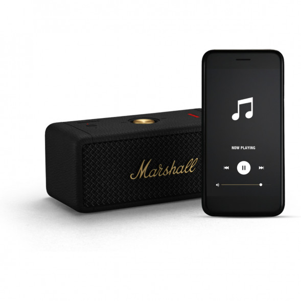 Портативная акустика Marshall Emberton II, 20 Вт, Black/Brass в Мытище