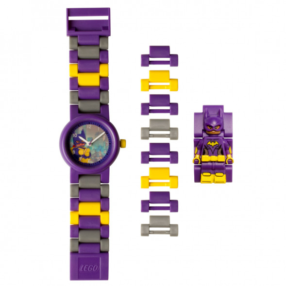 Часы LEGO Super Heroes 8020844 Batman Movie Бэтгерл с минифигуркой в Мытище