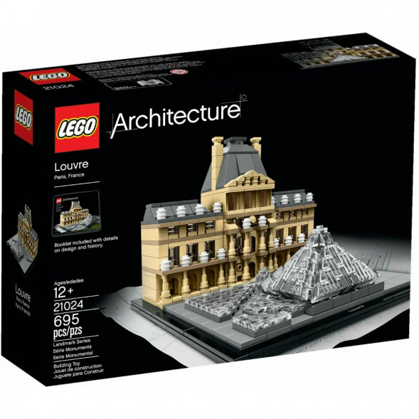 Конструктор LEGO Architecture 21024 Лувр в Мытище