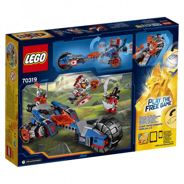 Конструктор LEGO Nexo Knights 70319 Молниеносная машина Мэйси в Мытище