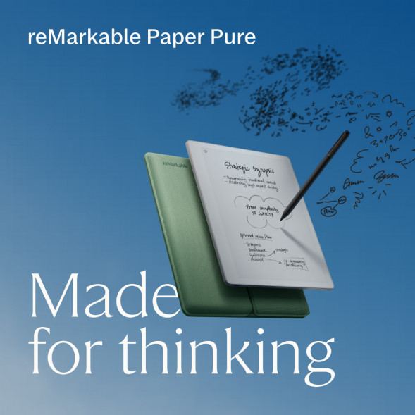 Графический планшет reMarkable Paper Pure+Marker Plus+Sleeve Folio, Mist Green в Мытище