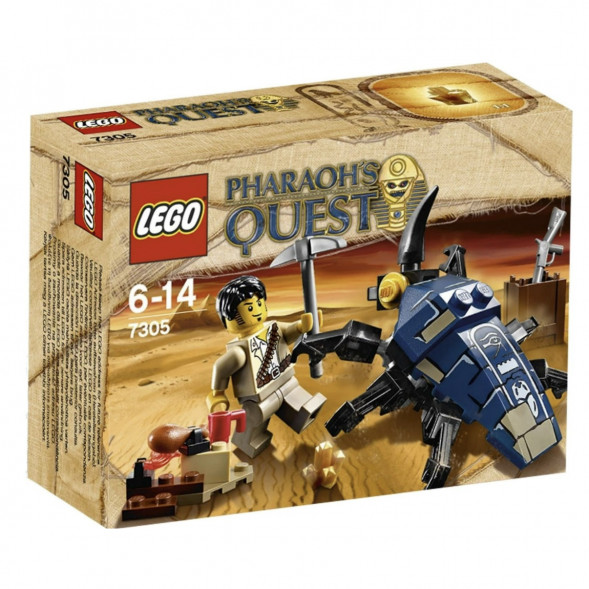 Конструктор LEGO Pharaohs Quest 7305 Атака скарабея в Мытище