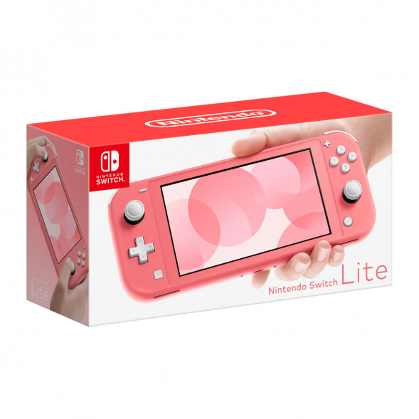 Игровая приставка Nintendo Switch Lite 32 ГБ, коралловый в Мытище