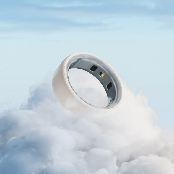 Умное кольцо Oura Ring 4 Ceramic (размер 14), Облако/Cloud в Мытище