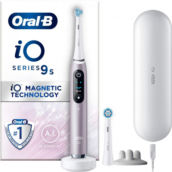 Электрическая зубная щетка Oral-B iO Series 9s (387194), Розовый кварц в Мытище