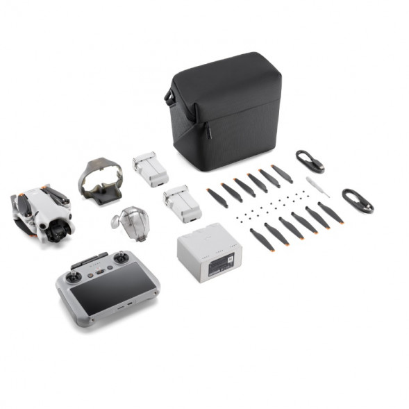 Квадрокоптер DJI Mini 4 Pro Fly More Combo Plus с пультом DJI RC2 в Мытище