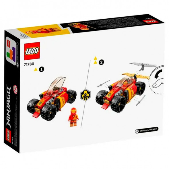 Конструктор LEGO Ninjago 71780 Гоночный автомобиль ниндзя Кая в Мытище