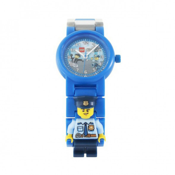 Часы LEGO City 8021193 City «Policeman» с минифигуркой в Мытище