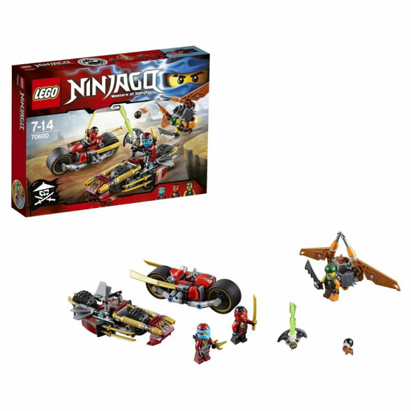 Конструктор LEGO Ninjago 70600 Погоня на мотоциклах в Мытище