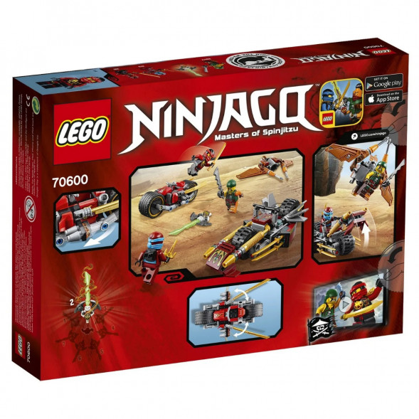 Конструктор LEGO Ninjago 70600 Погоня на мотоциклах в Мытище