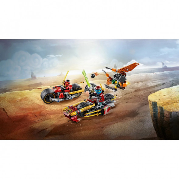 Конструктор LEGO Ninjago 70600 Погоня на мотоциклах в Мытище