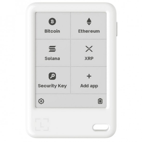 Комплект Криптокошелек Ledger Nano Gen5, белый + Декоративные бейджи (Set 3) в Мытище