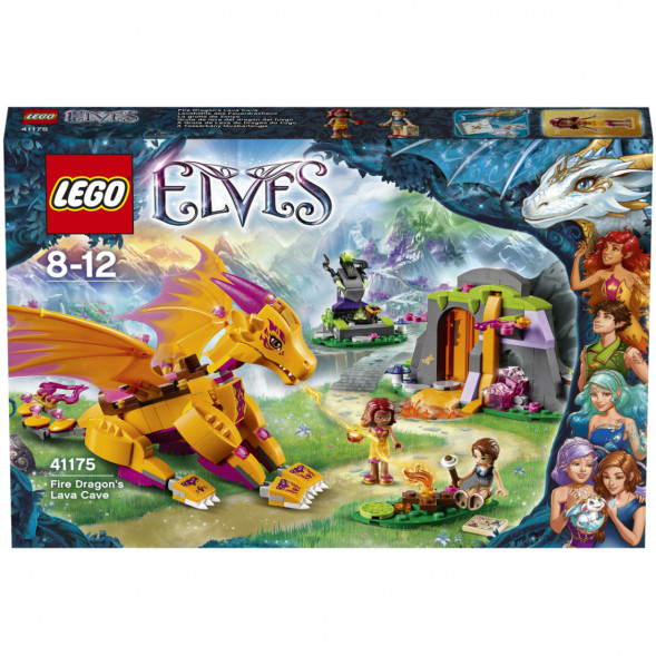 Конструктор LEGO Elves 41175 Лавовая пещера дракона огня в Мытище