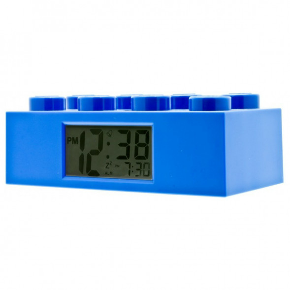 Будильник LEGO 9002151 Кирпичик, синий в Мытище