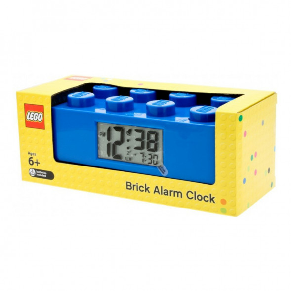 Будильник LEGO 9002151 Кирпичик, синий в Мытище
