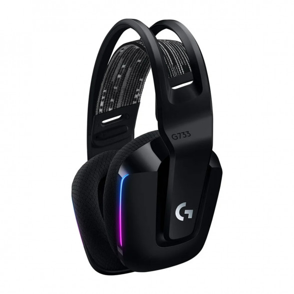 Игровая гарнитура Logitech G733 RGB Lightspeed Wireless, черный в Мытище