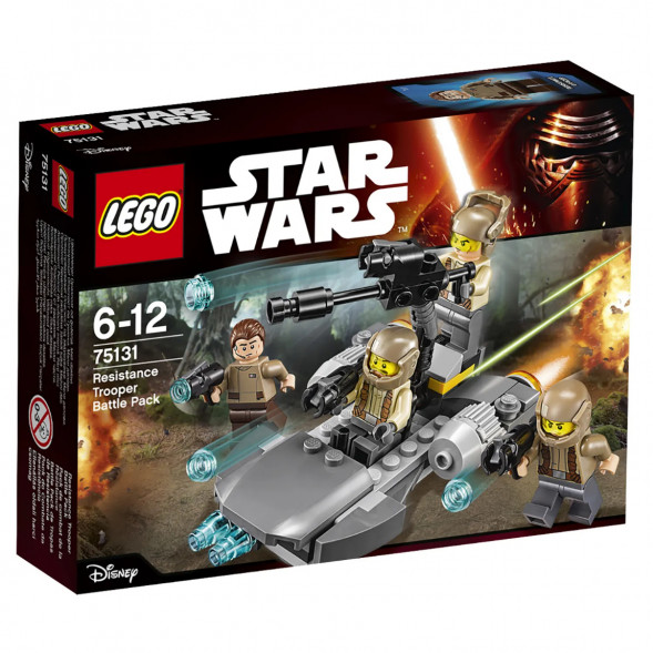 Конструктор LEGO Star Wars 75131 Боевой набор Сопротивления в Мытище
