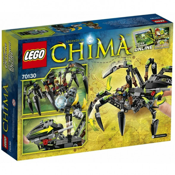 Конструктор LEGO Legends of Chima 70130 Паучий охотник Спарратуса в Мытище