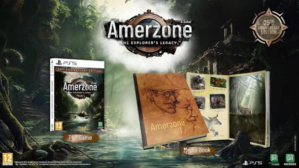 Игра Amerzone: The Explorer&amp;#039;s Legacy. 25th Anniversary Edition [PS5, русские субтитры] в Мытище