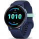 Умные часы Garmin Vivoactive 5, синие с металлически-синим безелем и силиконовым ремешком 010-02862-12 в Мытище