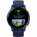 Умные часы Garmin Vivoactive 5, синие с металлически-синим безелем и силиконовым ремешком 010-02862-12 в Мытище