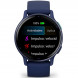 Умные часы Garmin Vivoactive 5, синие с металлически-синим безелем и силиконовым ремешком 010-02862-12 в Мытище