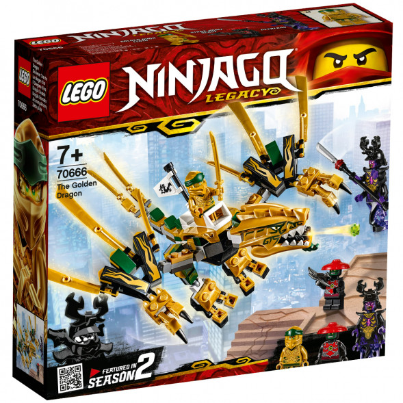 Конструктор LEGO Ninjago 70666 Золотой Дракон в Мытище