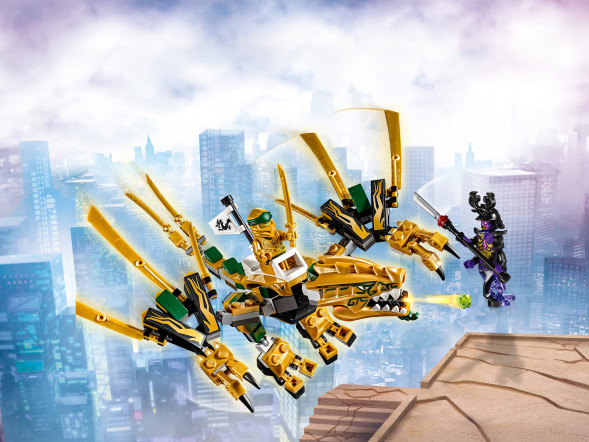 Конструктор LEGO Ninjago 70666 Золотой Дракон в Мытище