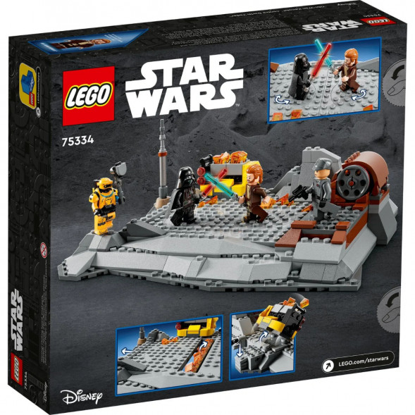 Конструктор LEGO Star War 75334 Оби-Ван Кеноби против Дарта Вейдера в Мытище