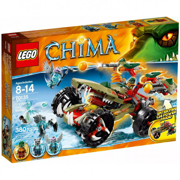 Конструктор LEGO Legends of Chima 70135 Огненный Страйкер Краггера в Мытище