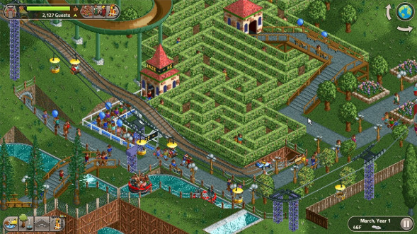 Игра RollerCoaster Tycoon: Classic [Nintendo Switch, английская версия] в Мытище