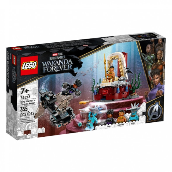 Конструктор LEGO Super Heroes 76213 Тронный зал короля Нэмора в Мытище