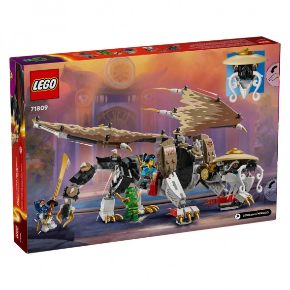 Конструктор LEGO Ninjago 71809 Эгальт главный дракон в Мытище