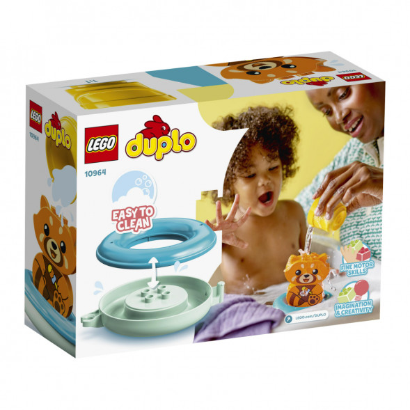 Конструктор LEGO DUPLO 10964 Приключения в ванной: Красная панда на плоту в Мытище