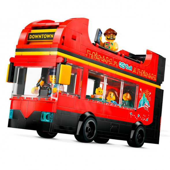 Конструктор LEGO City 60407 Красный двухэтажный экскурсионный автобус в Мытище