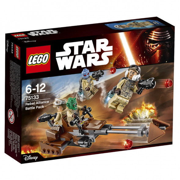 Конструктор LEGO Star Wars 75133 Боевой набор Повстанцев в Мытище