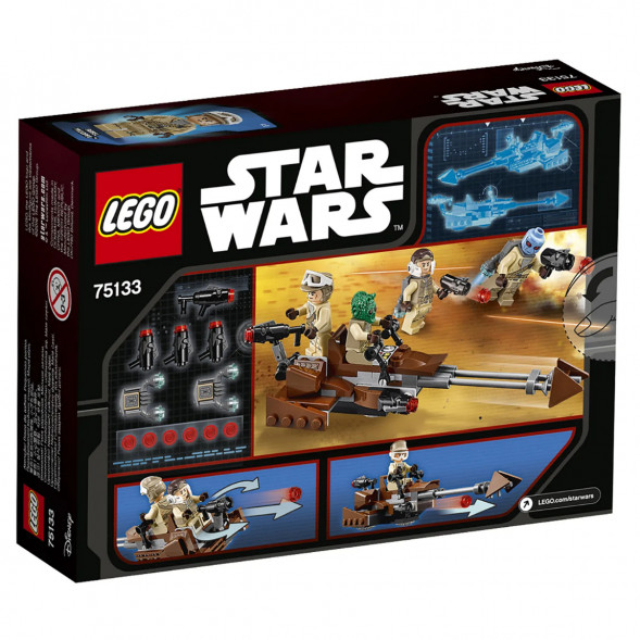Конструктор LEGO Star Wars 75133 Боевой набор Повстанцев в Мытище