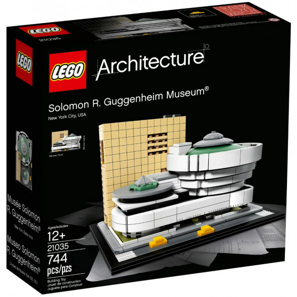 Конструктор LEGO Architecture 21035 Музей Соломона Гуггенхайма в Мытище