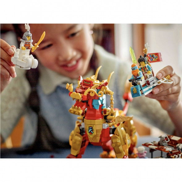 Конструктор LEGO Monkie Kid 80066 Мифическое существо Цилинь в Мытище