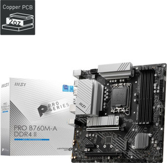 Материнская плата MSI PRO B760M-A DDR4 II в Мытище